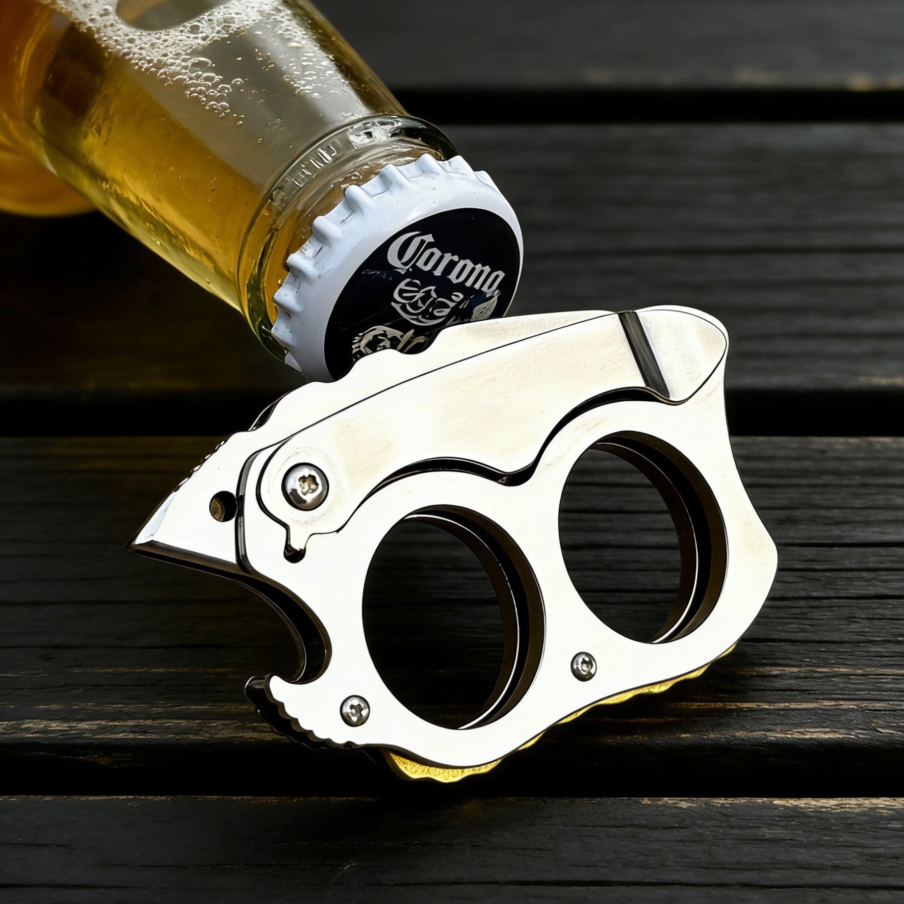 Multifunctional Stainless Steel Folding Knife l EDC Craft Tool